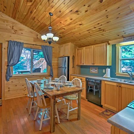 Bryson City Cabin With Fire Pit On Coopers Creek! Eksteriør bilde