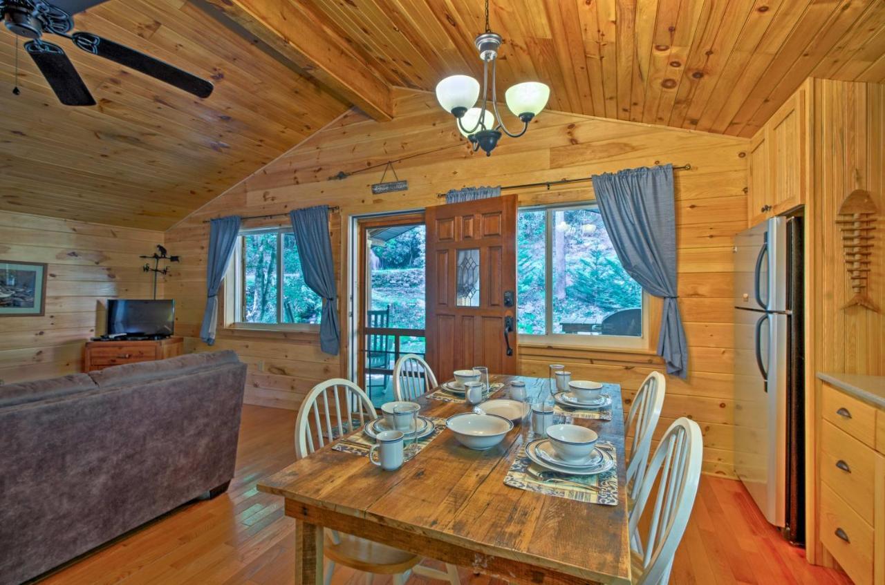 Bryson City Cabin With Fire Pit On Coopers Creek! Eksteriør bilde
