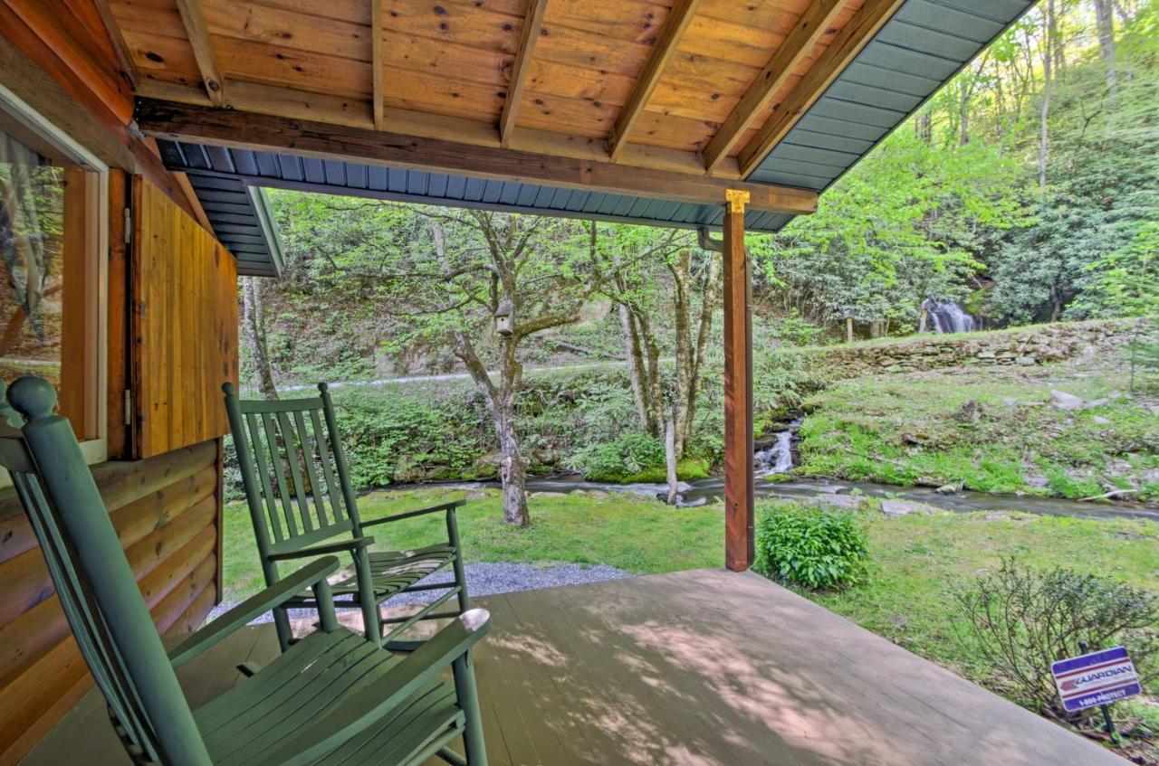 Bryson City Cabin With Fire Pit On Coopers Creek! Eksteriør bilde