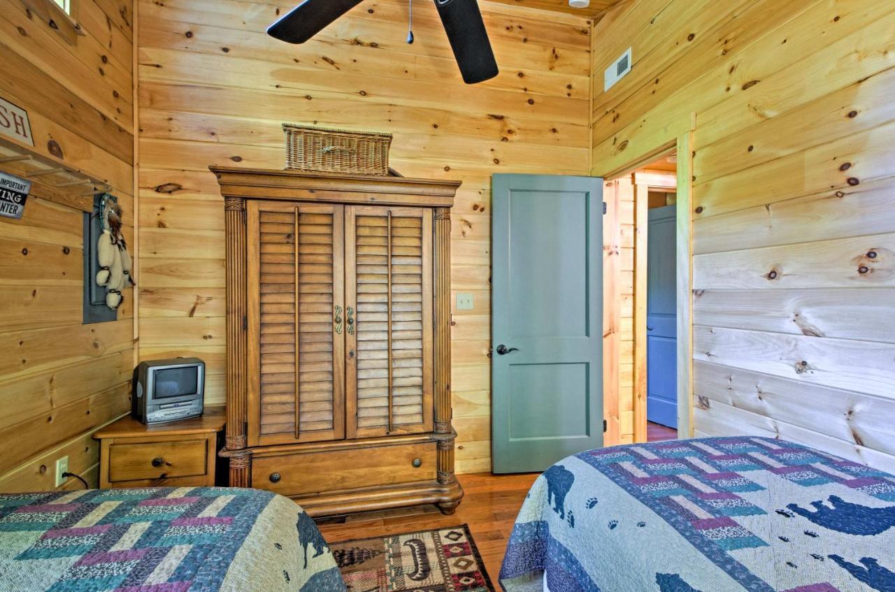 Bryson City Cabin With Fire Pit On Coopers Creek! Eksteriør bilde